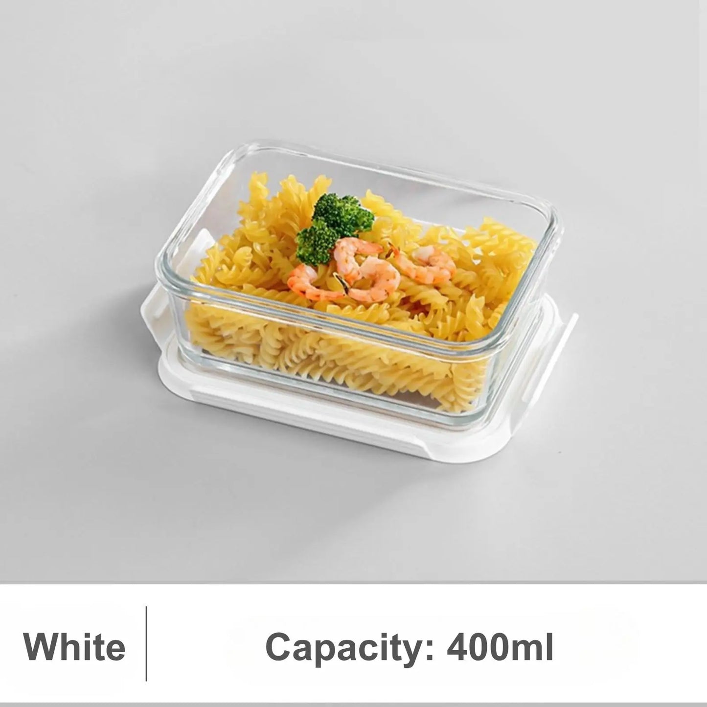 Glass Bento Lunch Box, Meal Prep Containers, Food Storage Containers, Airtight Bento Boxes for Microwave, Oven, Freezer