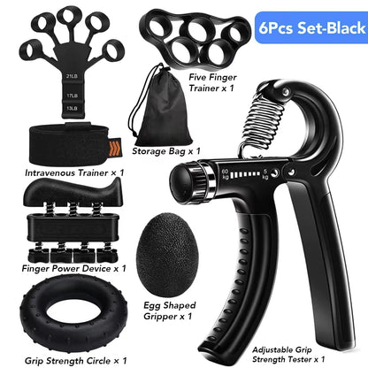 5-60Kg Adjustable Heavy Hand GripperFitness Hand Exerciser Grip Wrist Training Finger Gripper Hand Strengthener for Patient